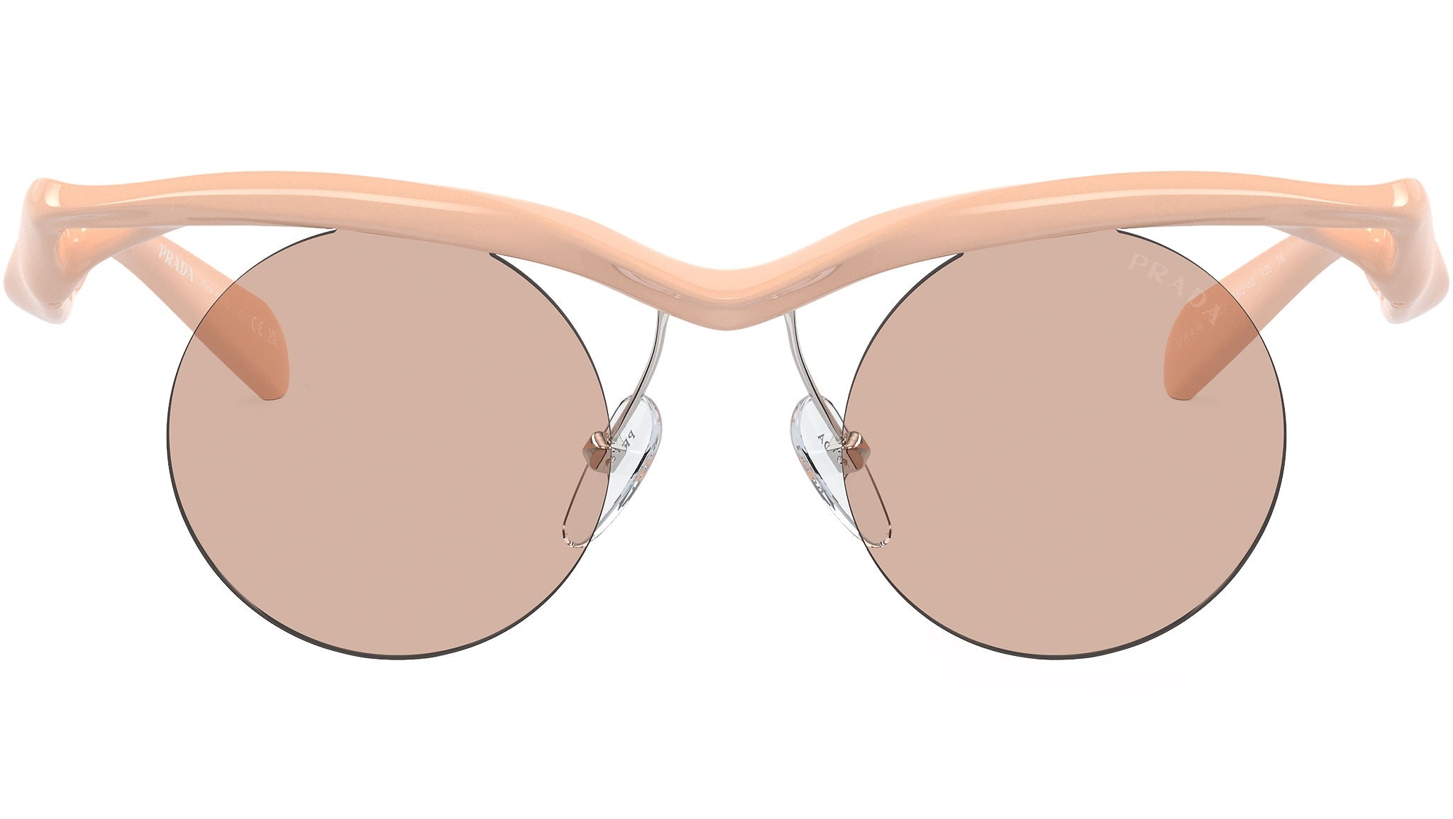 Prada PR A18S (18Q4I2) 43 | Unisex Bej Güneş Gözlüğü
